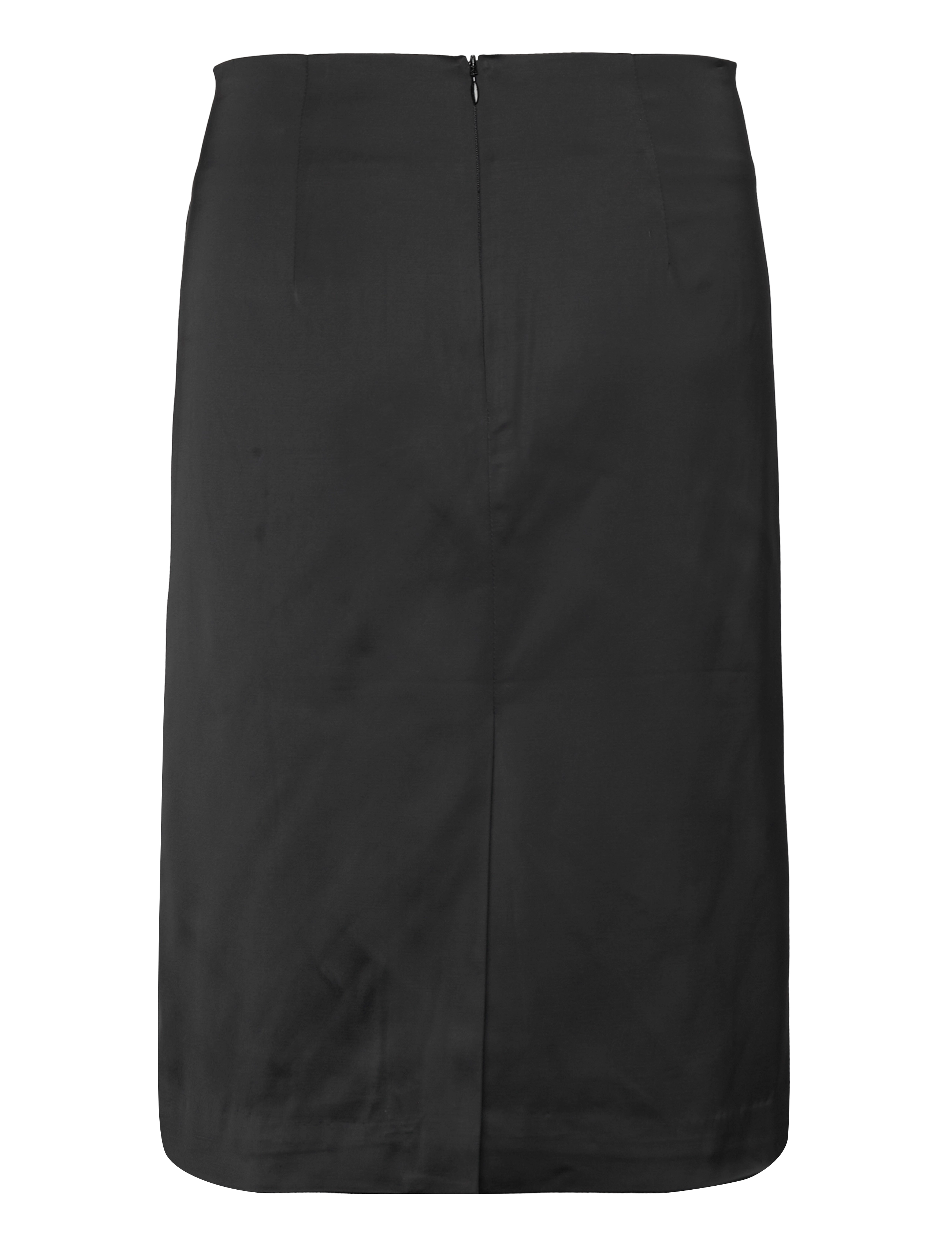 InWear - ZilkyIW Drape Skirt - midi nederdele - black - 2