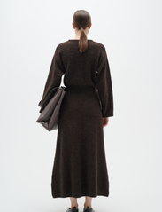 InWear - RodalenaIW Rib-waist Dress - knitted dresses - americano melange - 4