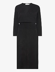 InWear - RodalenaIW Rib-waist Dress - knitted dresses - black - 0