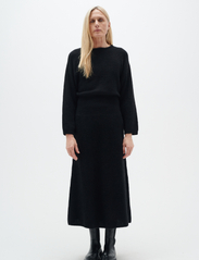 InWear - RodalenaIW Rib-waist Dress - knitted dresses - black - 2