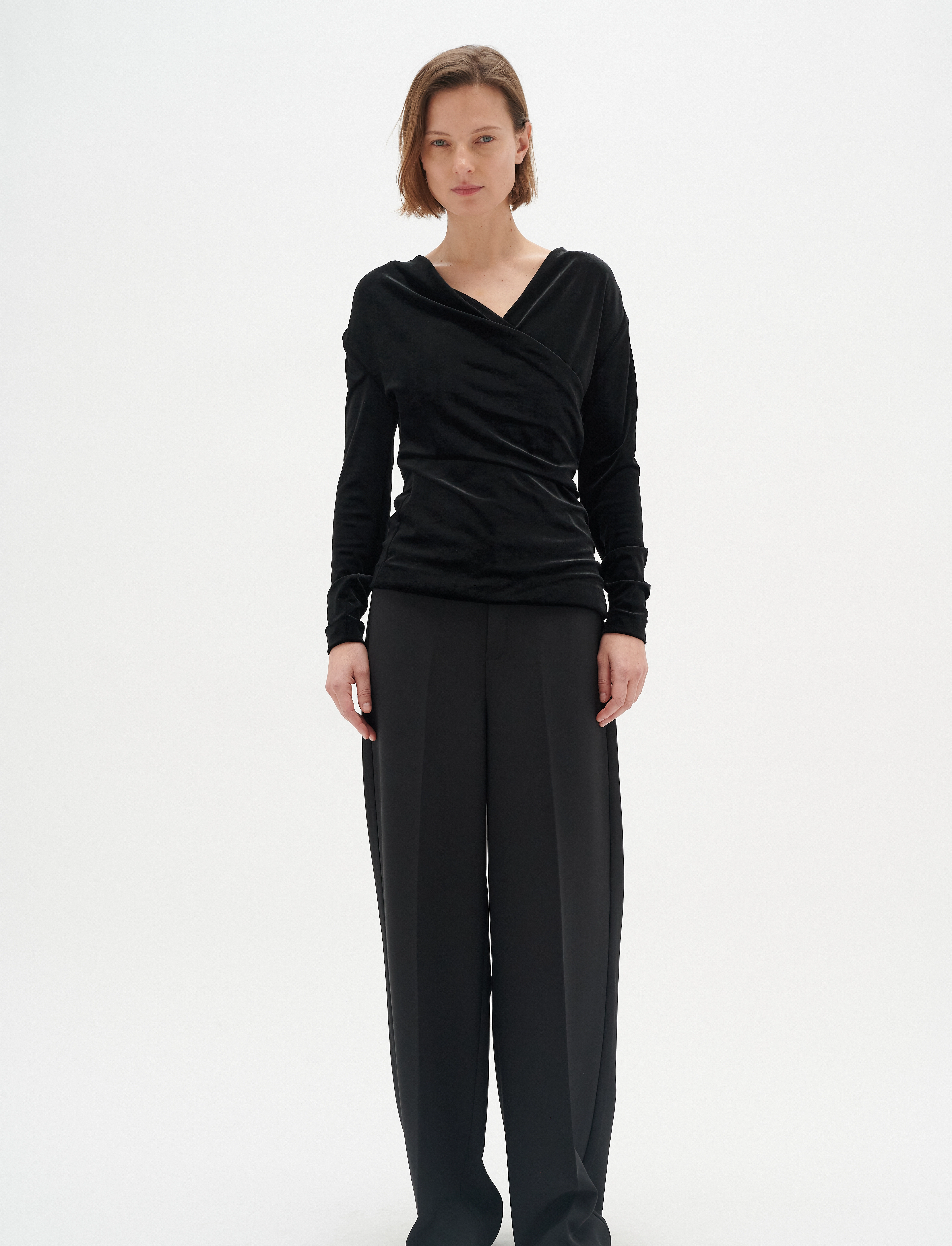 InWear - JofiaIW Blouse - langærmede bluser - black - 4
