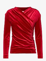 InWear - JofiaIW Blouse - long-sleeved blouses - true red - 0