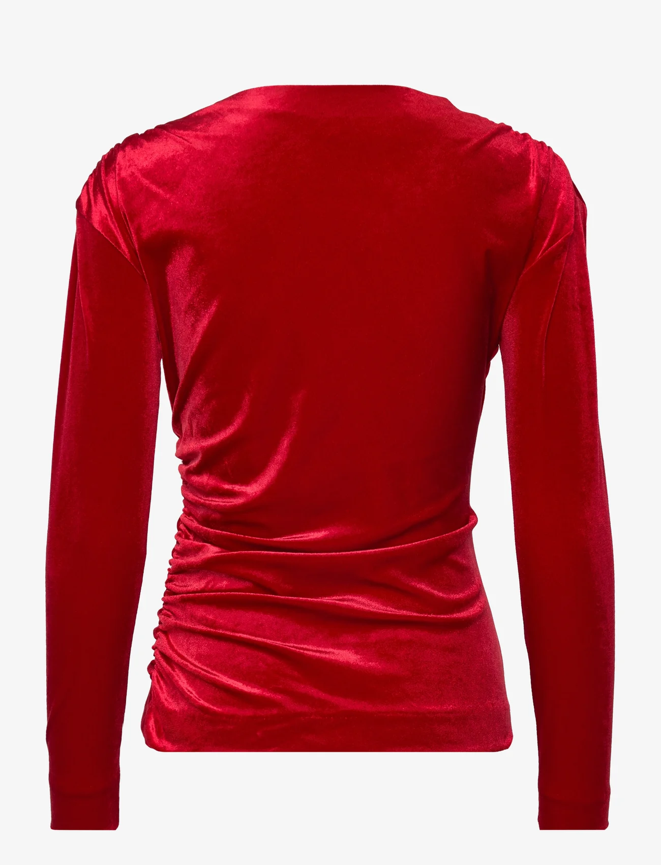 InWear - JofiaIW Blouse - long-sleeved blouses - true red - 1