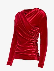 InWear - JofiaIW Blouse - long-sleeved blouses - true red - 2