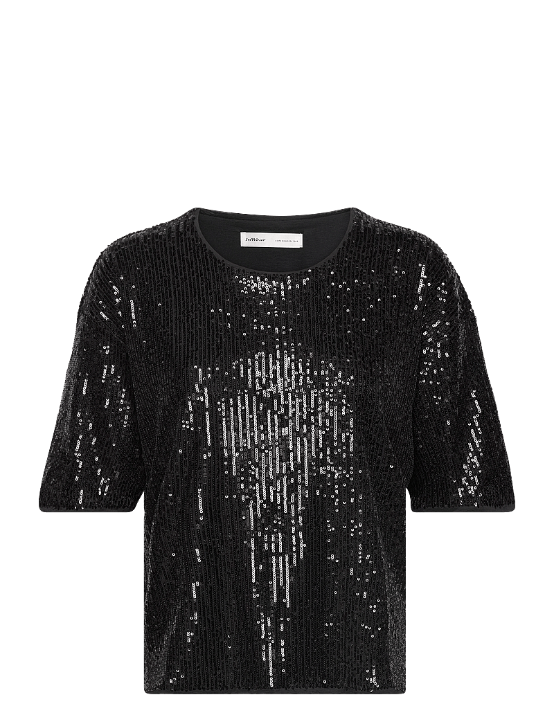 InWear - JarjarIW Tshirt - lyhythihaiset puserot - black - 1