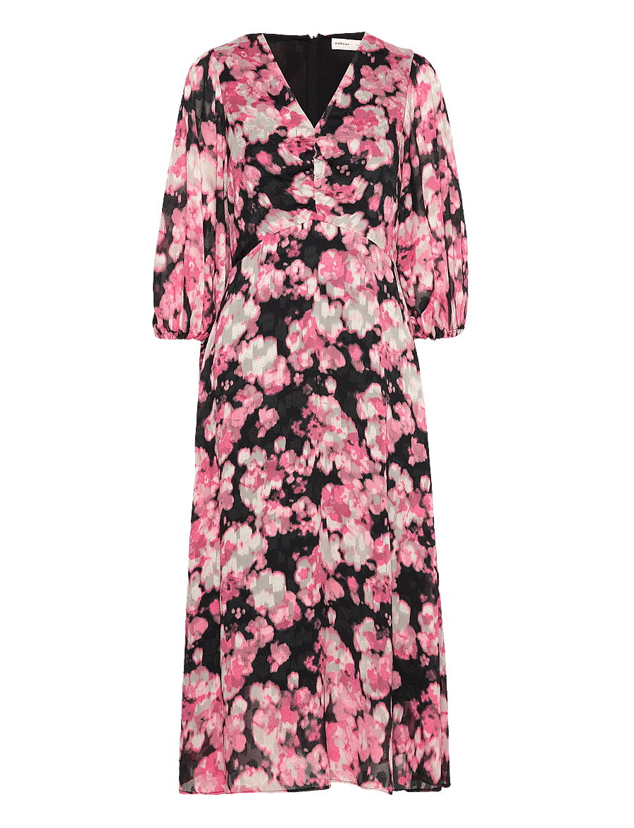 InWear - CisiraIW Dress - midi kjoler - pink floaty flower - 1