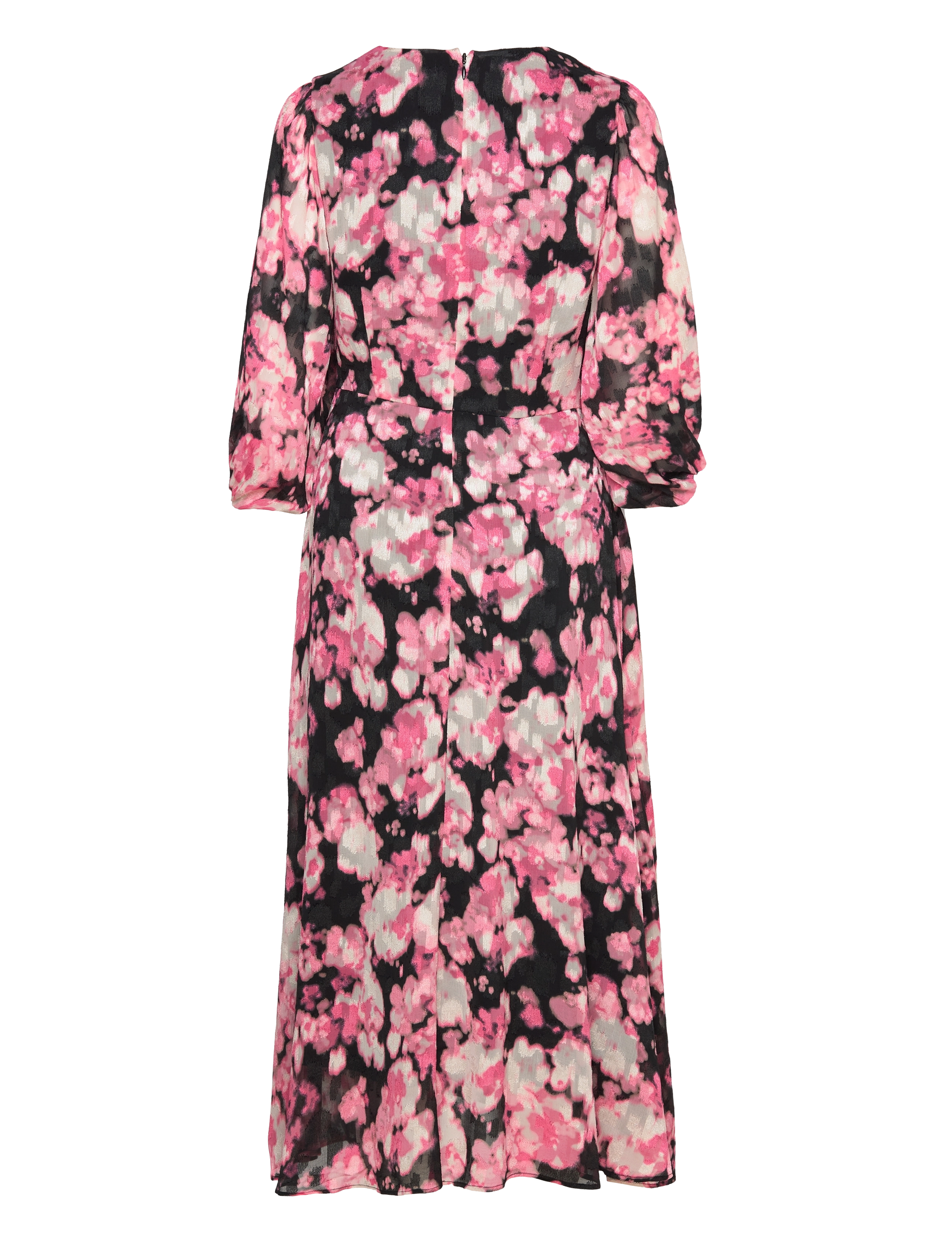 InWear - CisiraIW Dress - midi kjoler - pink floaty flower - 2
