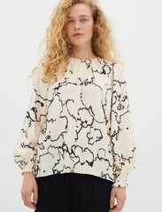 InWear - CaitIW Blouse - long-sleeved blouses - big vanilla artistic sky - 2