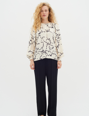 InWear - CaitIW Blouse - long-sleeved blouses - big vanilla artistic sky - 4