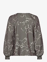 InWear - CaitIW Blouse - blouses met lange mouwen - sandy grey artistic sky - 2