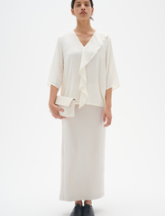 InWear - CadenzaIW Blouse - kortärmade blusar - whisper white - 1