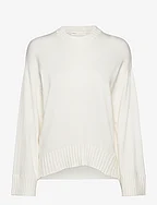 OrkideaIW Pullover - WHISPER WHITE