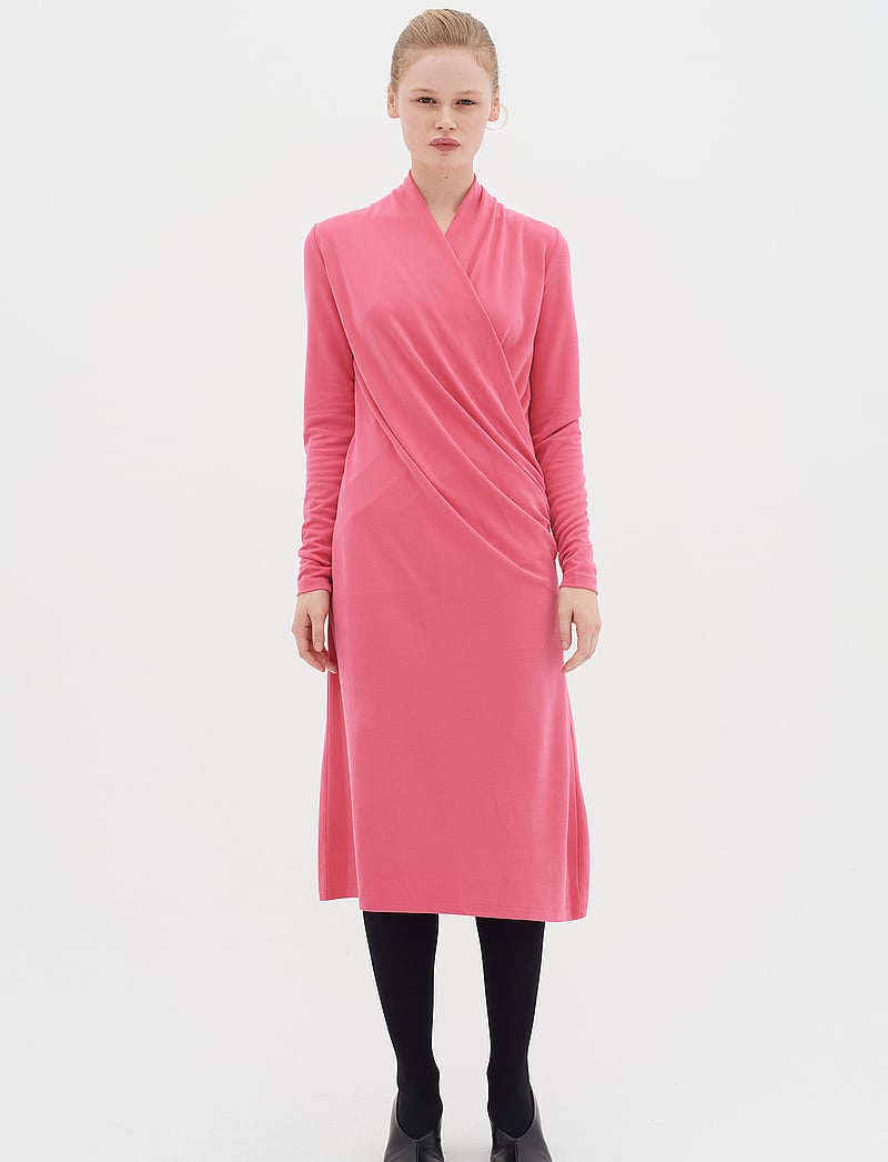 AlanoIW Wrap Dress HONEYSUCKLE