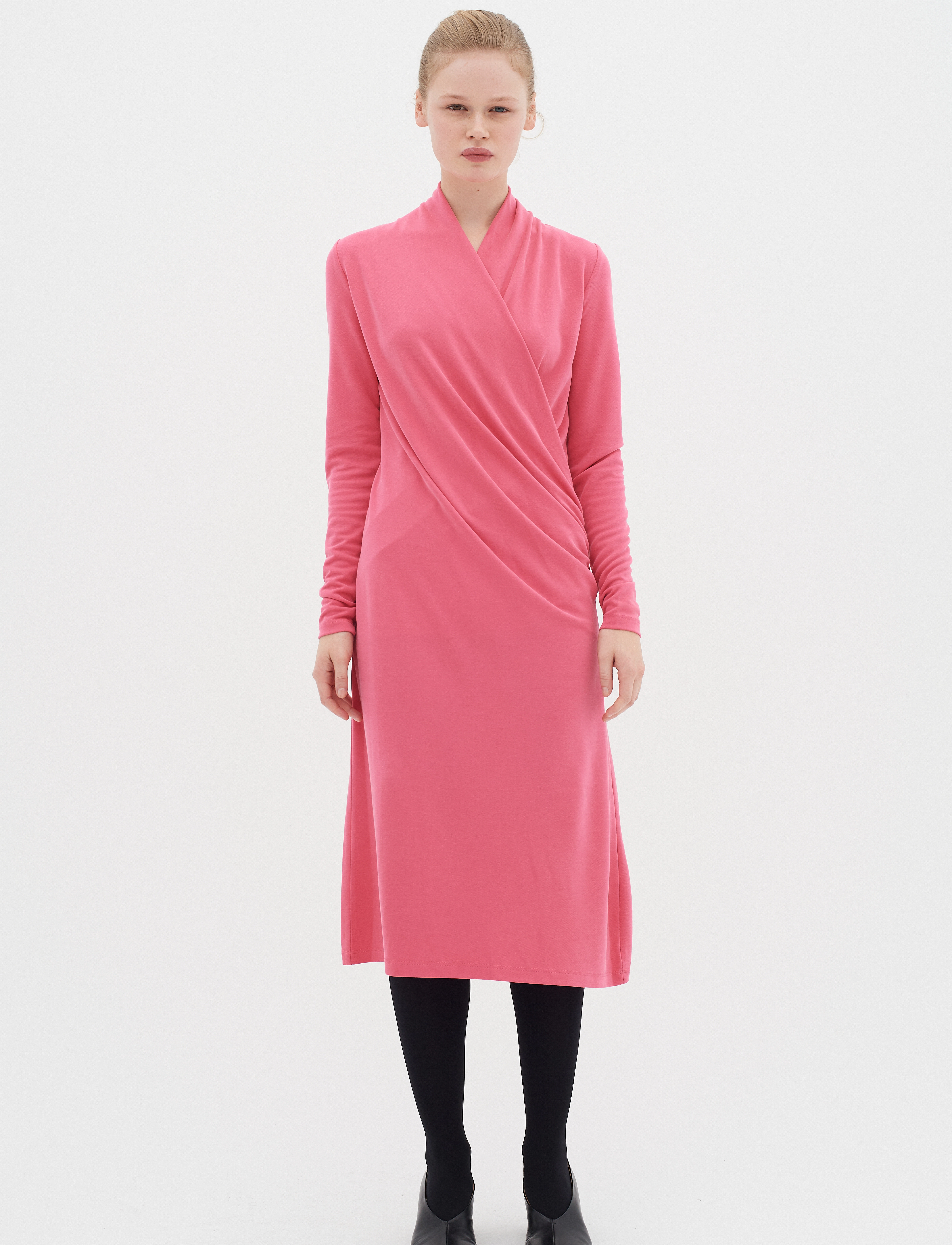 InWear - AlanoIW Wrap Dress - slå-om-kjoler - honeysuckle - 3