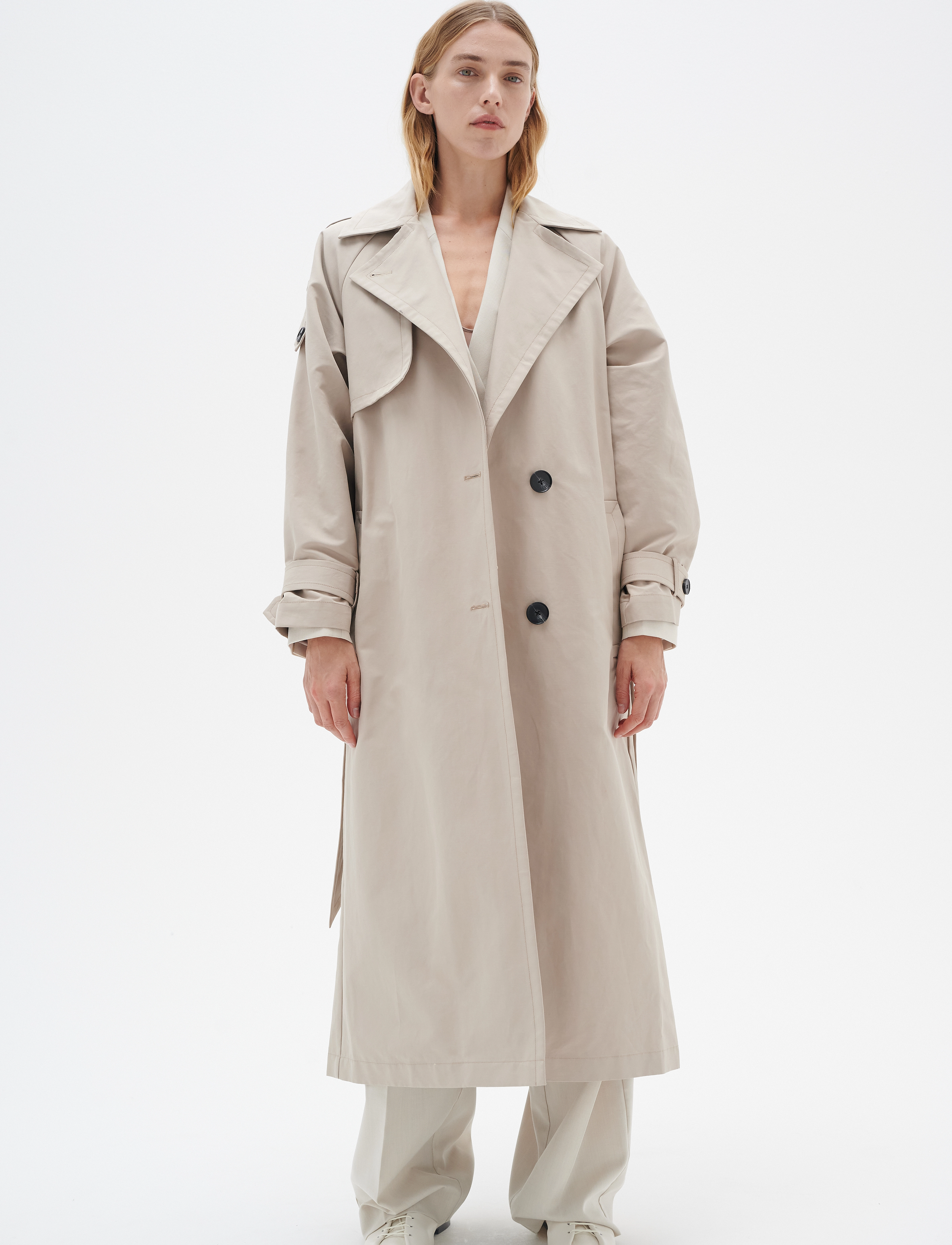 ToiniIW Trenchcoat - SIMPLY TAUPE