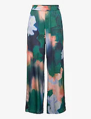 InWear - TessahIW Pant - bukser med brede ben - blurry flower - 0