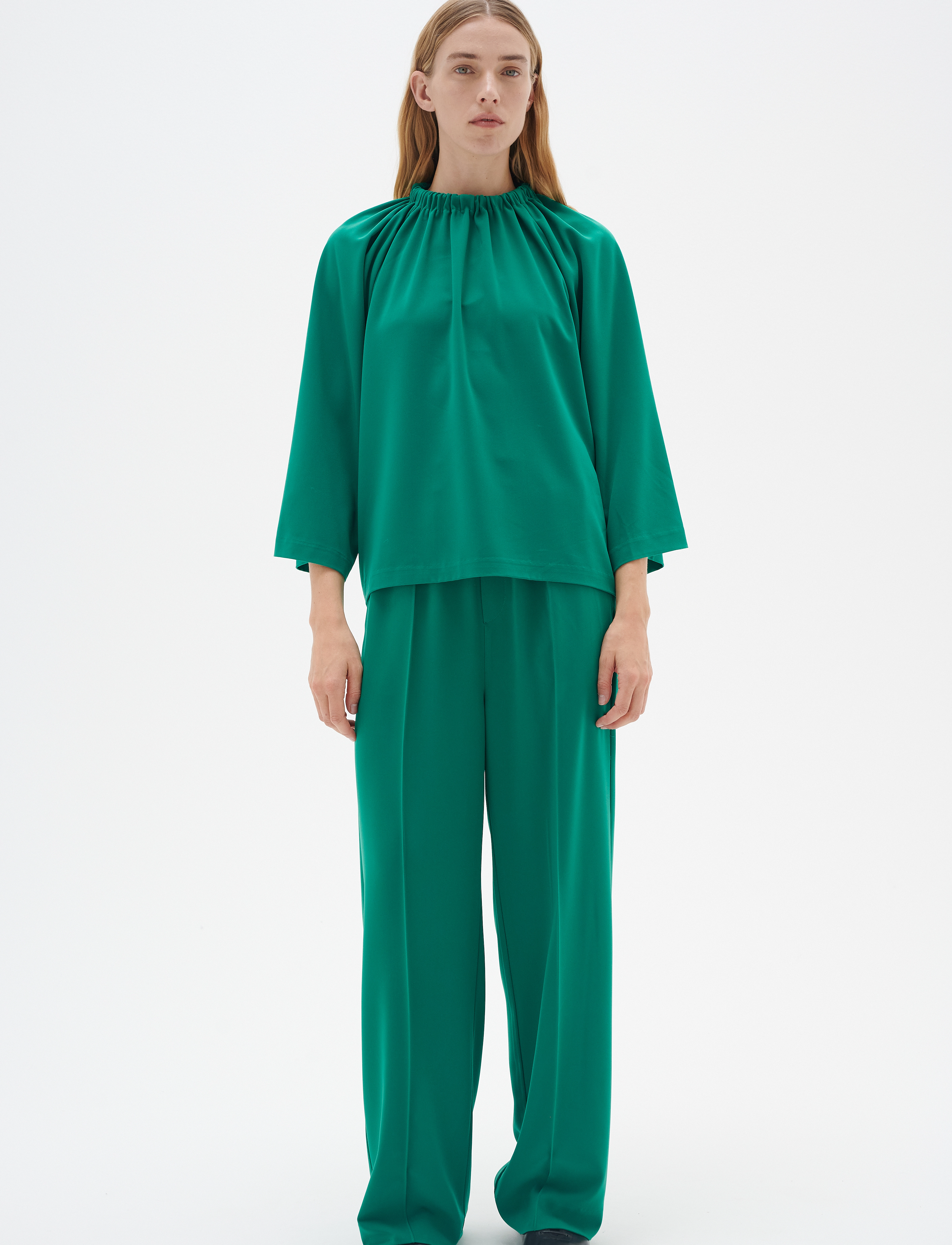 InWear - AdianIW Track Pant - bukser med lige ben - emerald green - 3