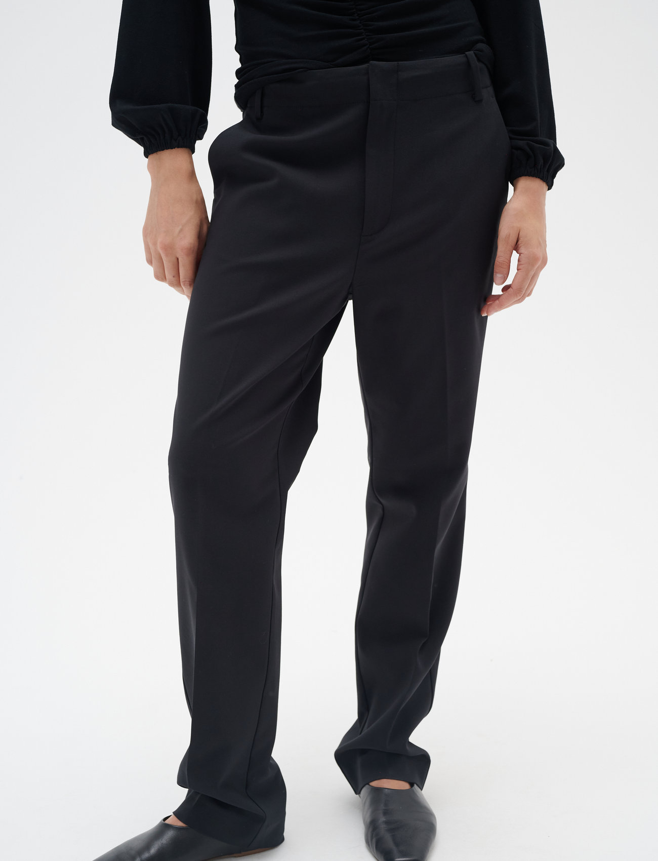 InWear - ZellaIW Boyfriend Pant - tailored trousers - black - 1