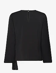 InWear - CadenzaIW Drape Blouse - long-sleeved blouses - black - 1