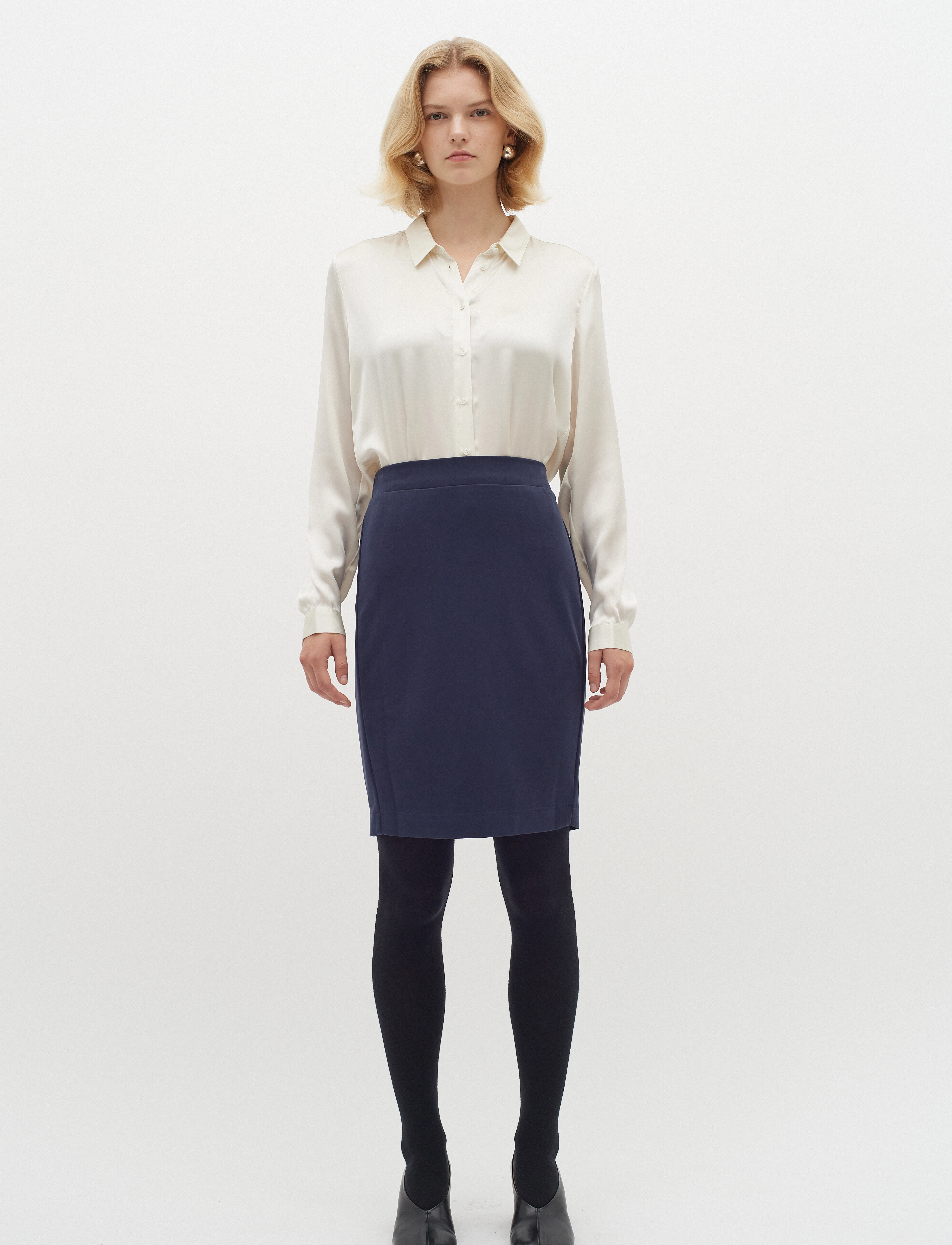 InWear - AronoIW Short Skirt - jupes courtes - marine blue - 3