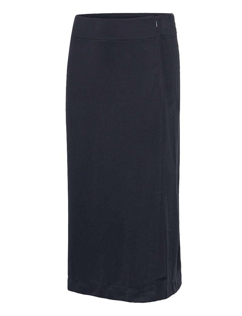 InWear - AronoIW Long Skirt - midi nederdele - marine blue - 3