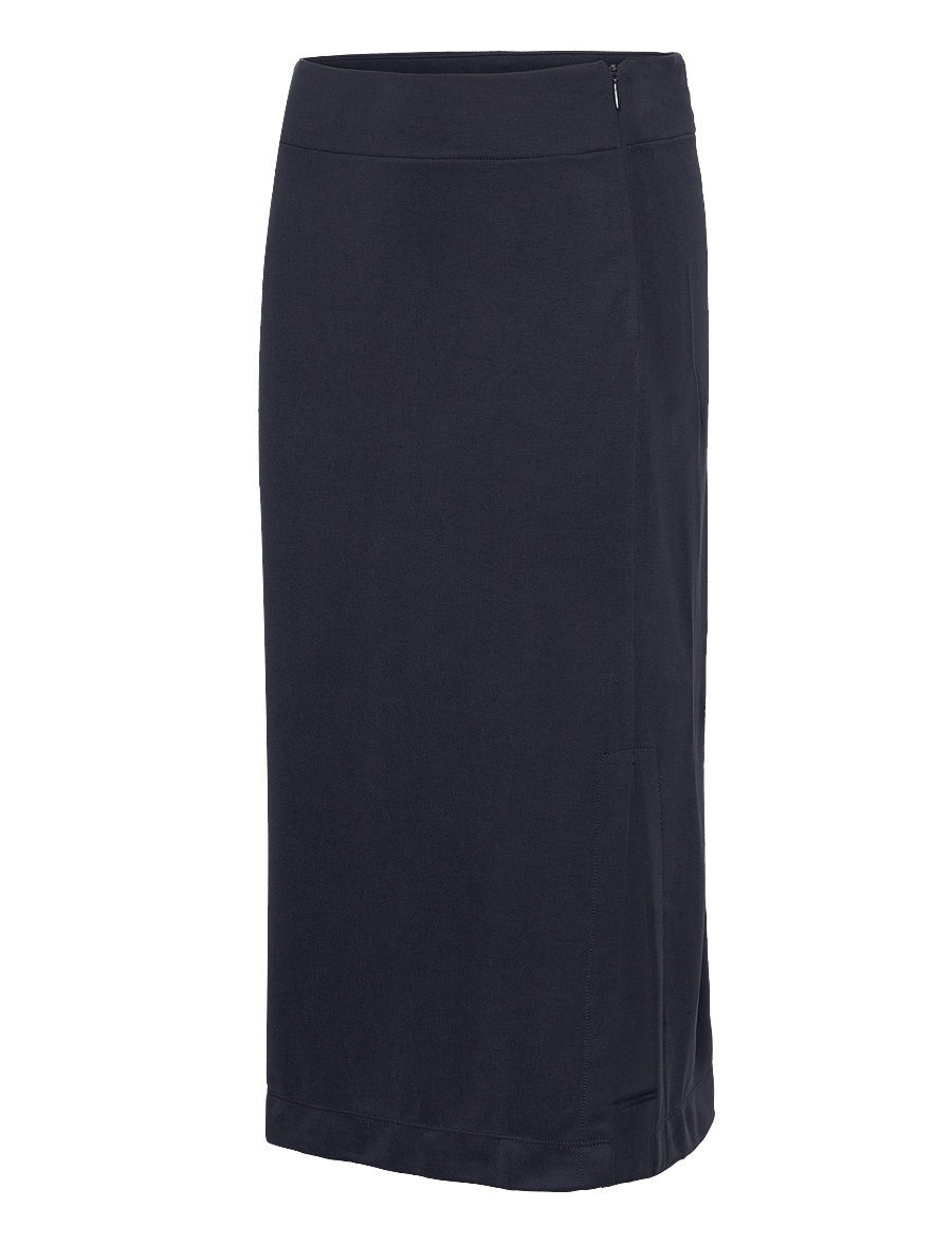InWear - AronoIW Long Skirt - midi kjolar - marine blue - 3