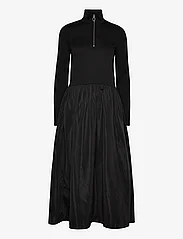 InWear - AlineIW Dress - maxiklänningar - black - 0