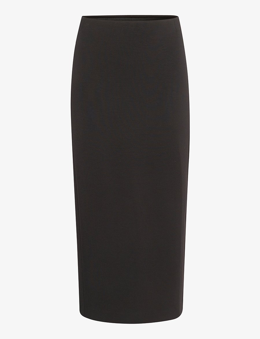 InWear - AidaIW Skirt - midiseelikud - black - 1