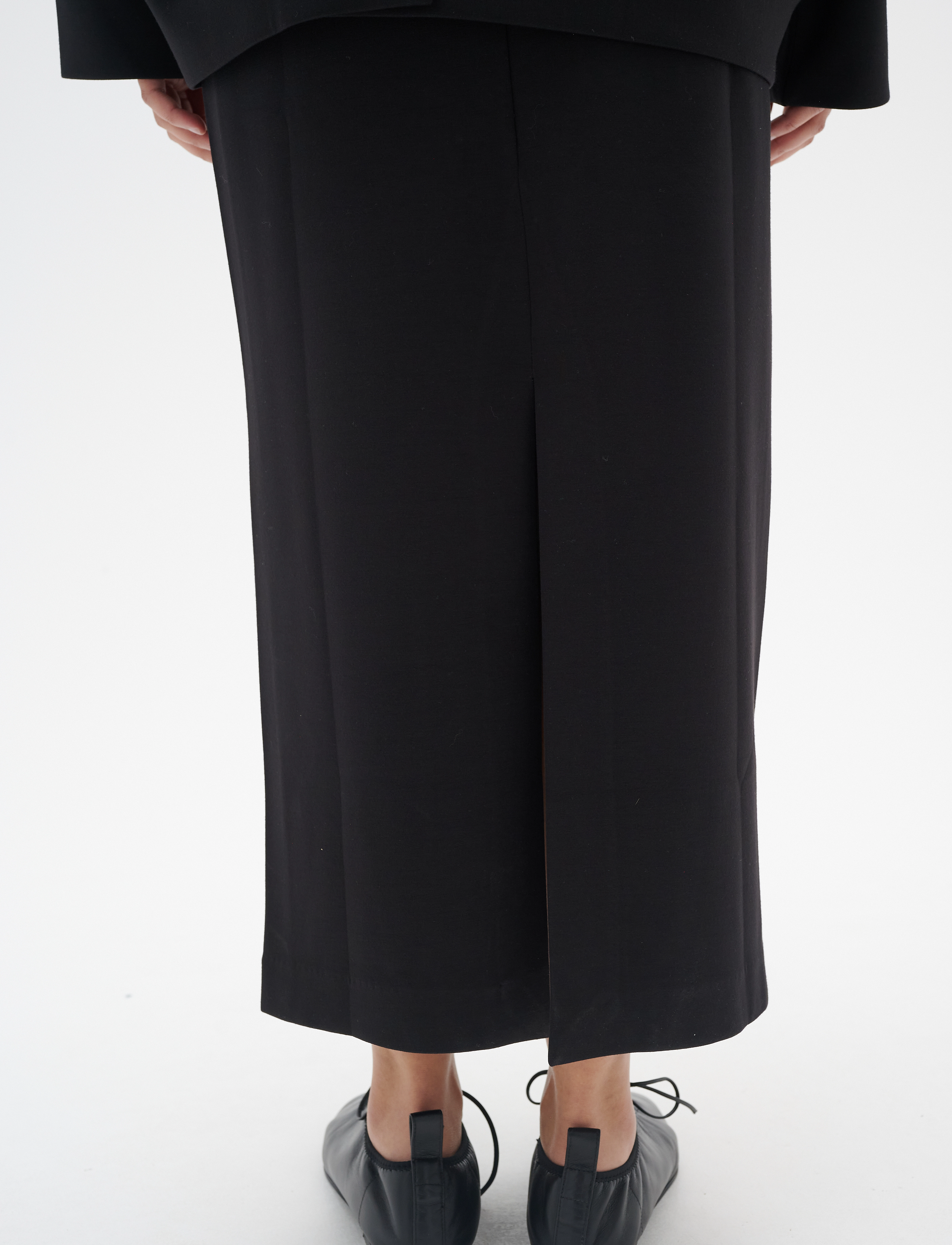 InWear - AidaIW Skirt - midiseelikud - black - 4