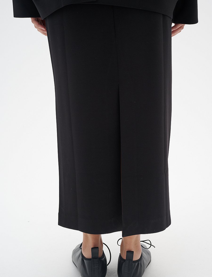 InWear - AidaIW Skirt - midiseelikud - black - 4