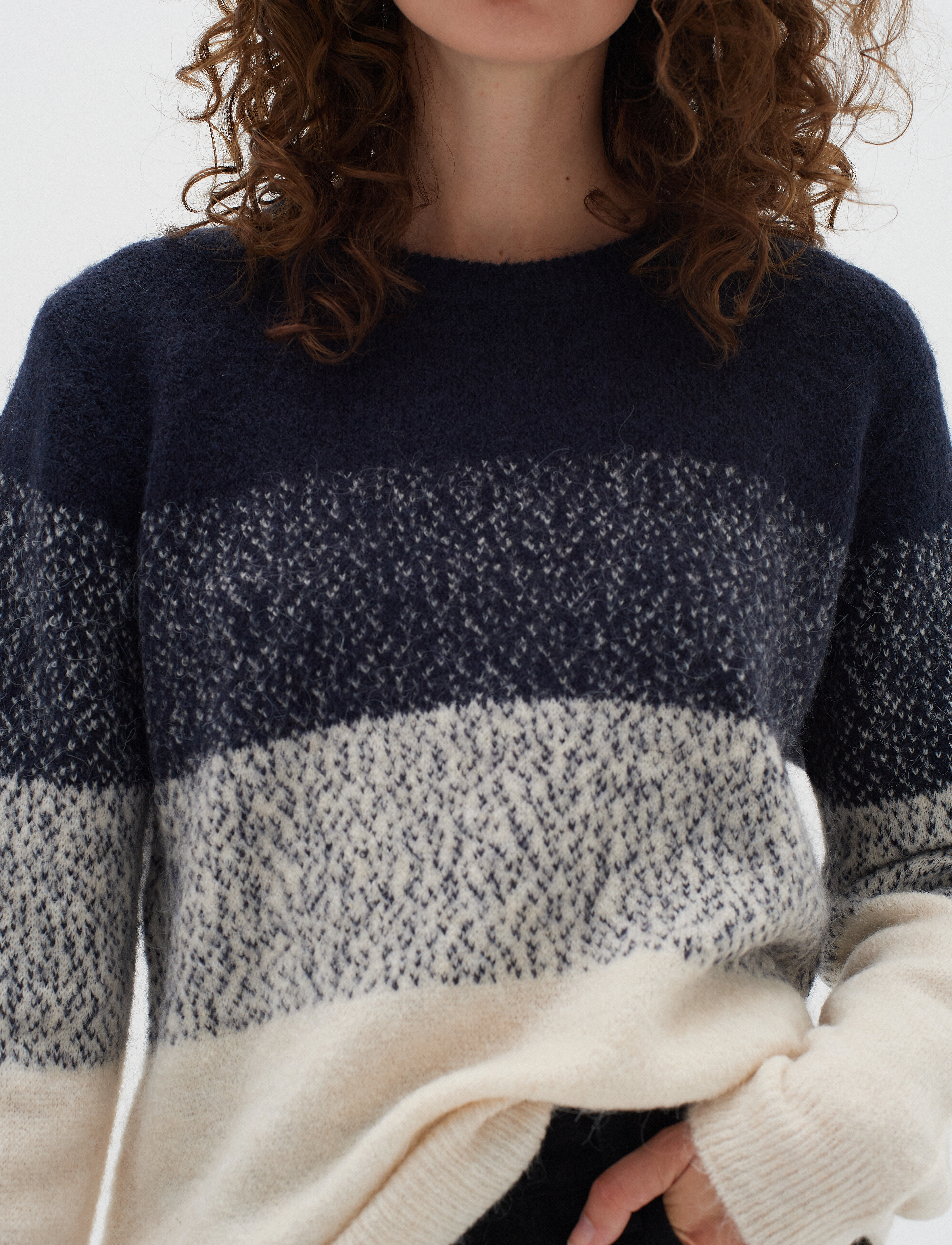 InWear - HarrietIW Pullover - džemprid - marine/vanilla - 5