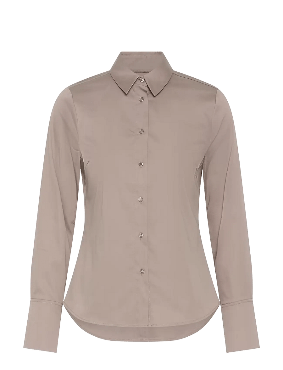 InWear - CallyIW Shirt - langärmlige hemden - cinder - 1
