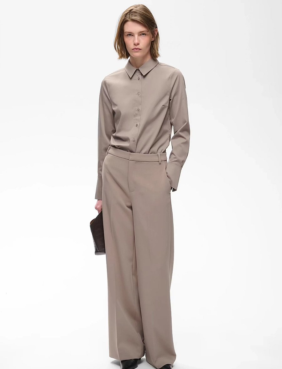 InWear - CallyIW Shirt - langärmlige hemden - cinder - 0