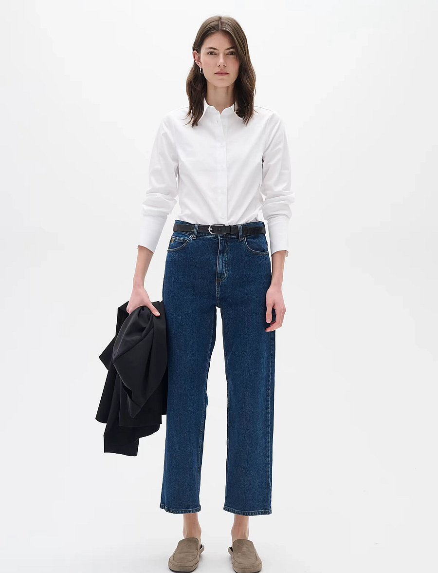 InWear - CallyIW Shirt - langärmlige hemden - pure white - 0