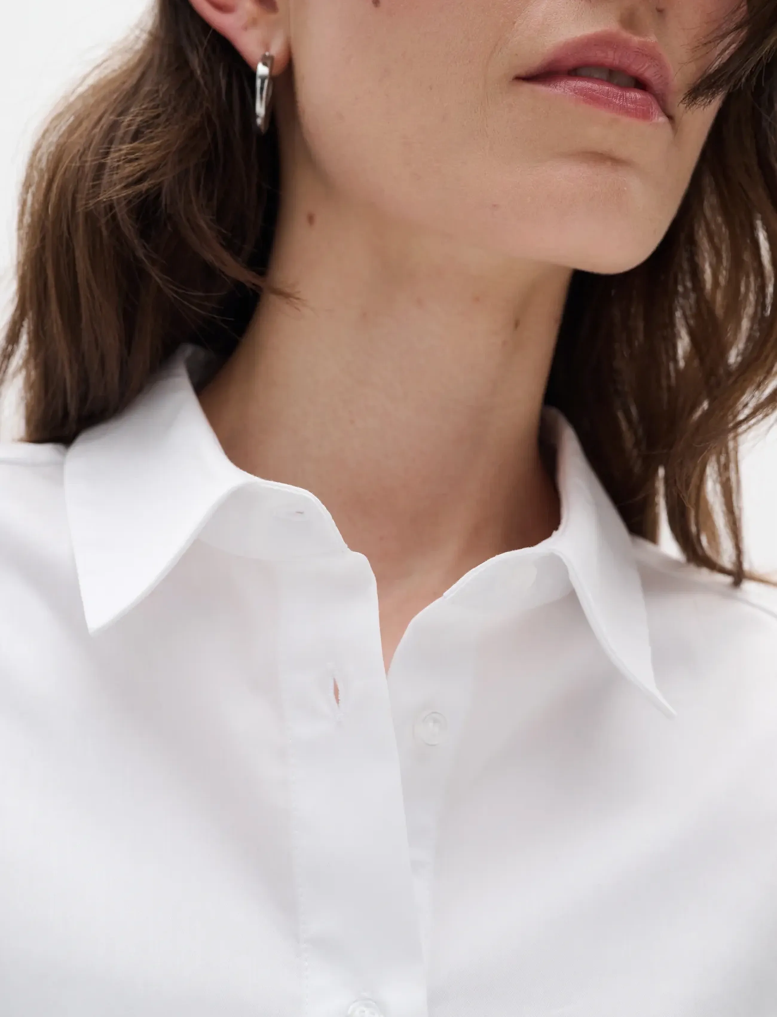 InWear - CallyIW Shirt - pikkade varrukatega särgid - pure white - 5