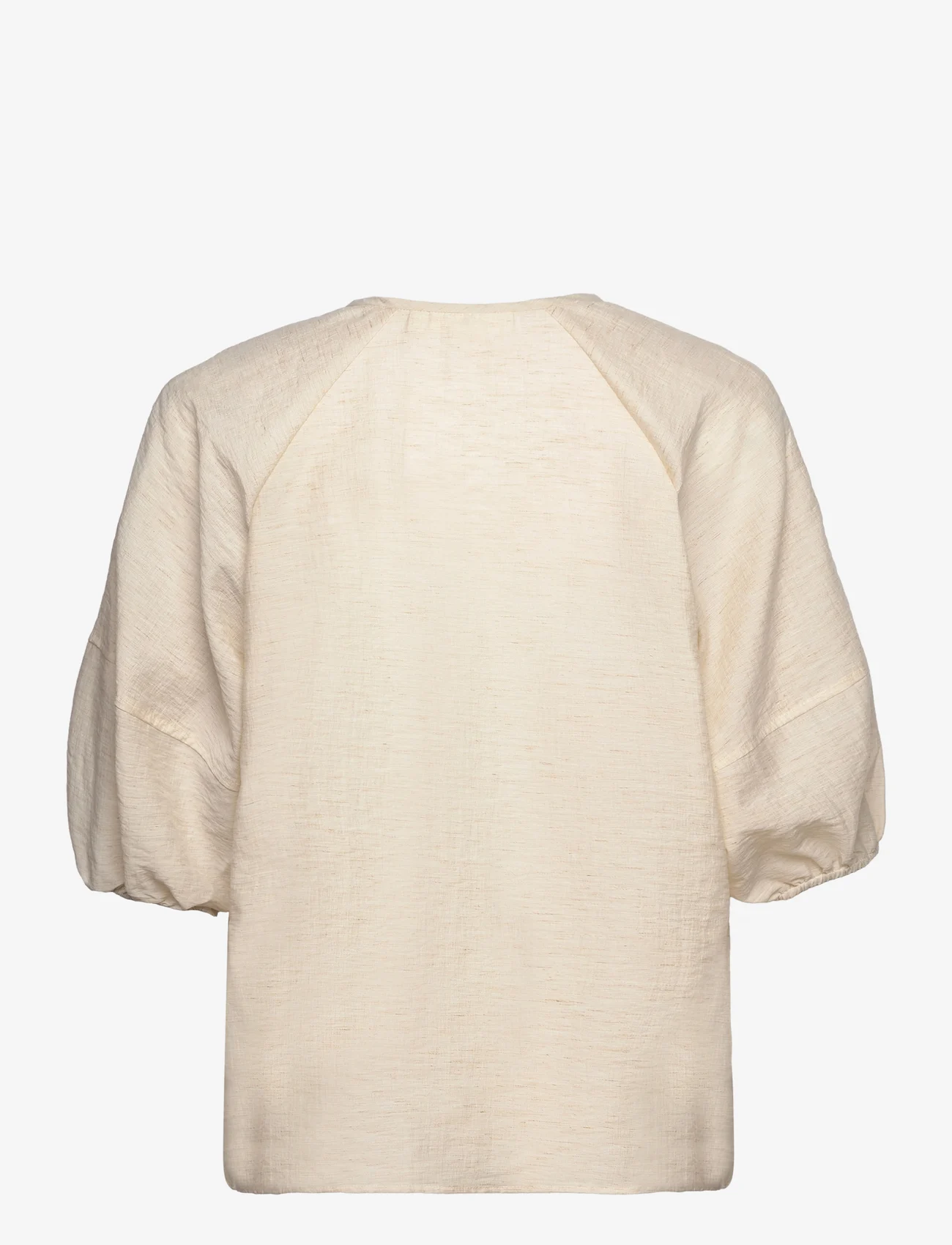 InWear - HerenaIW Blouse - long-sleeved blouses - ecru - 1