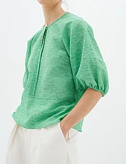 InWear - HerenaIW Blouse - long-sleeved blouses - emerald green - 2