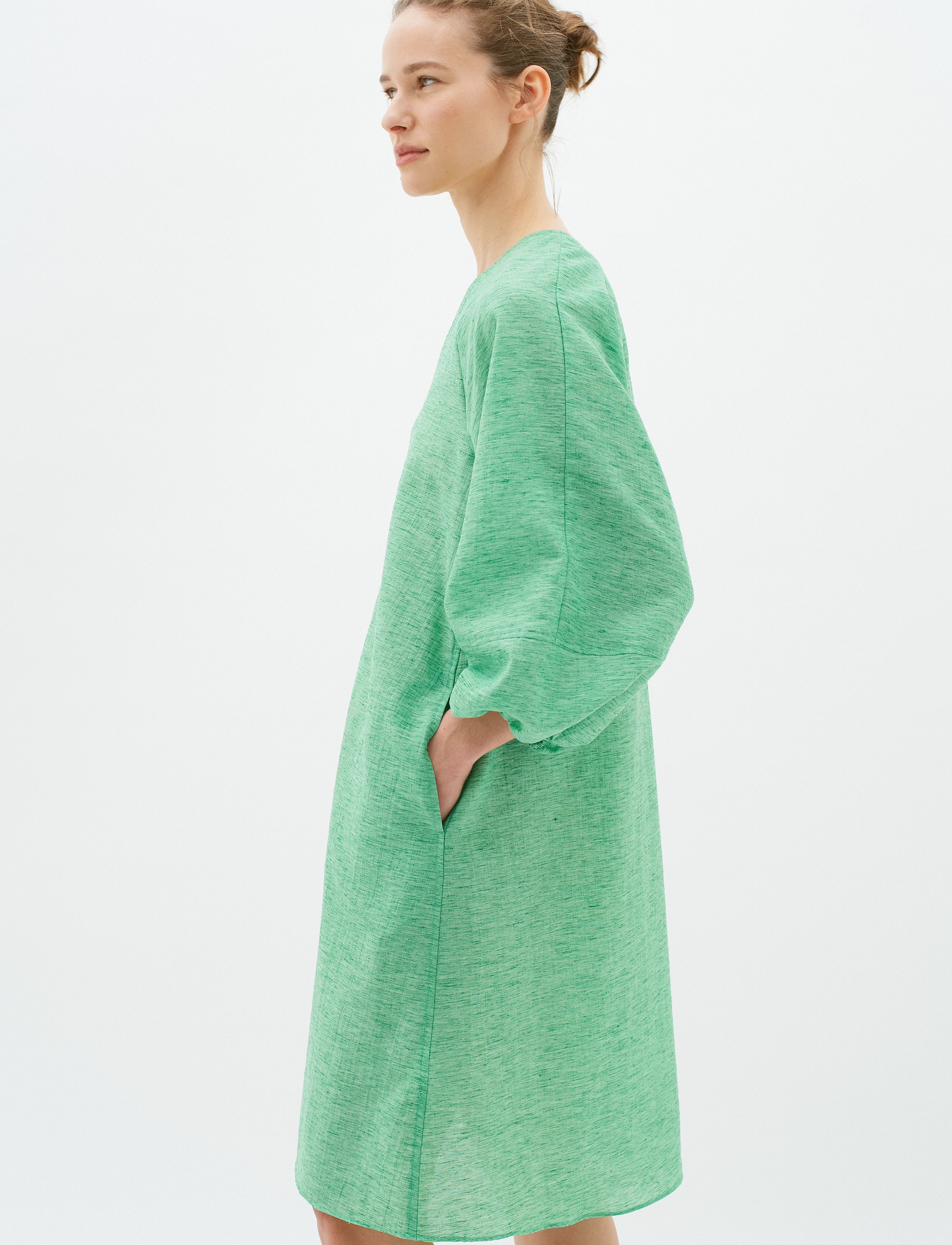 InWear Herenaiw Dress, 32, Green, Kjoler > Knælange Og Midi, Dame