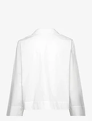 InWear - HelveIW Cropped Shirt - long-sleeved shirts - pure white - 1
