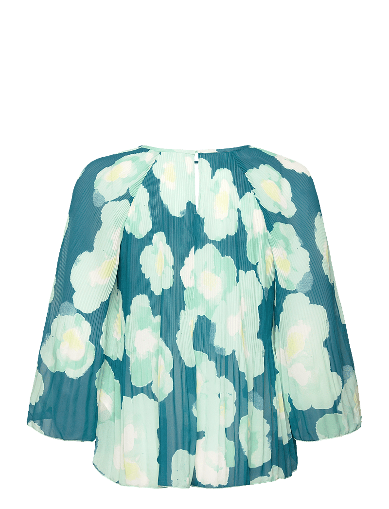 InWear - HendraIW Blouse - langærmede bluser - green poetic flower - 2