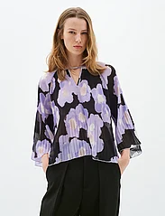 InWear - HendraIW Blouse - long-sleeved blouses - lavender poetic flower - 2