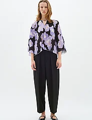 InWear - HendraIW Blouse - long-sleeved blouses - lavender poetic flower - 3