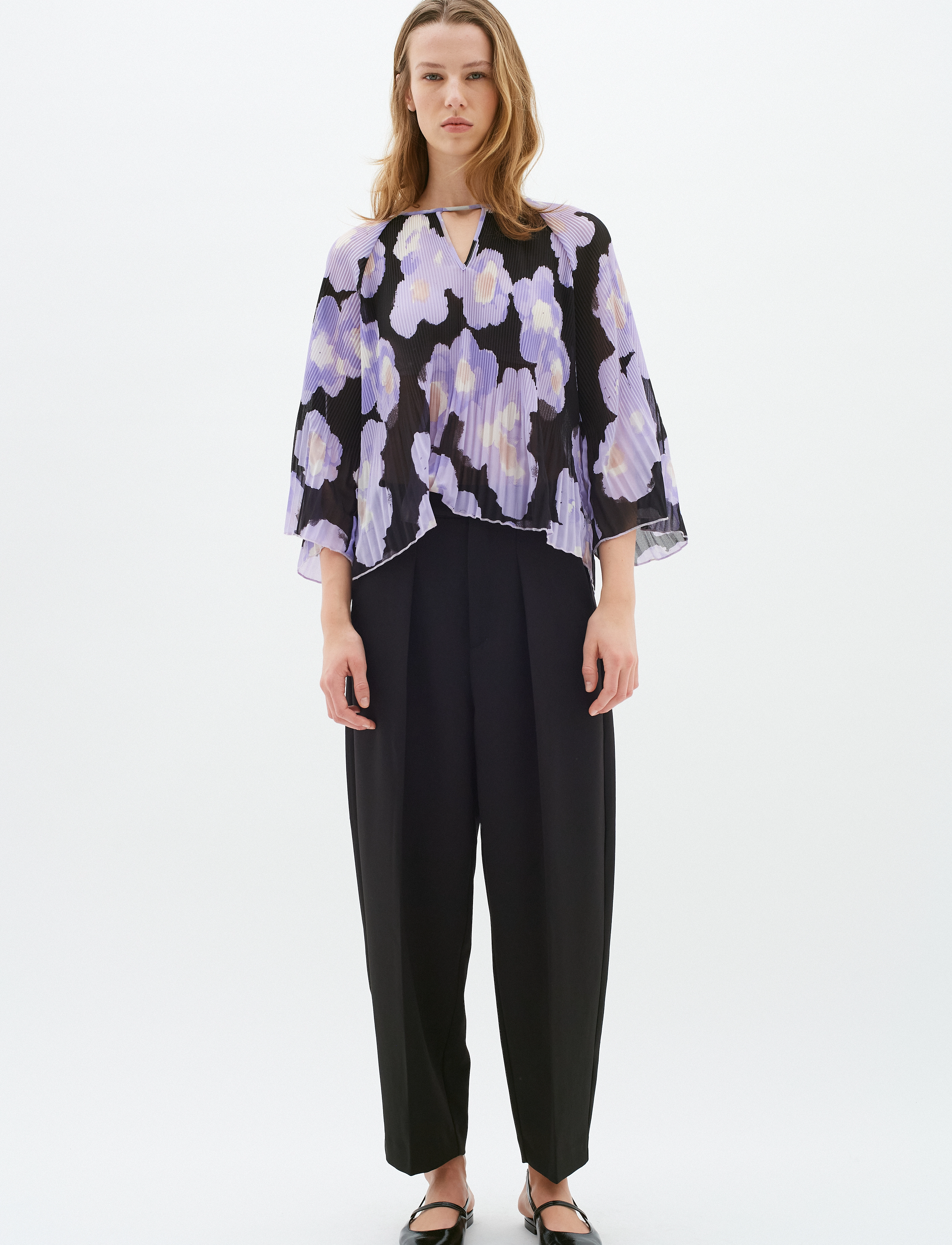 InWear - HendraIW Blouse - langärmlige blusen - lavender poetic flower - 3