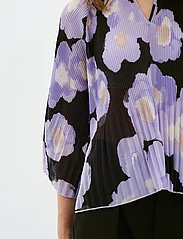 InWear - HendraIW Blouse - long-sleeved blouses - lavender poetic flower - 5