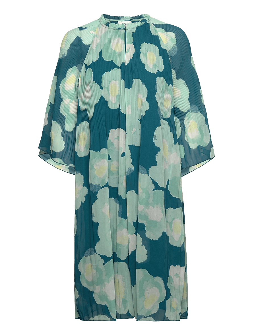 InWear - HendraIW Dress - midikleider - green poetic flower - 1