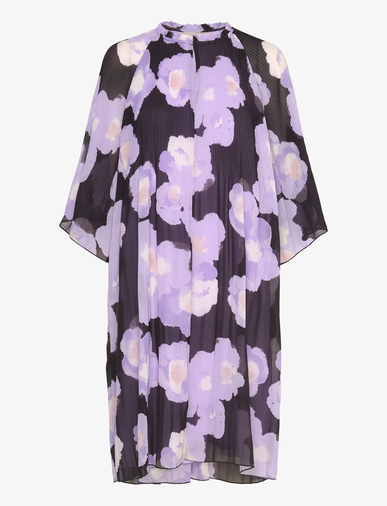 InWear - HendraIW Dress - vidutinio ilgio suknelės - lavender poetic flower - 0