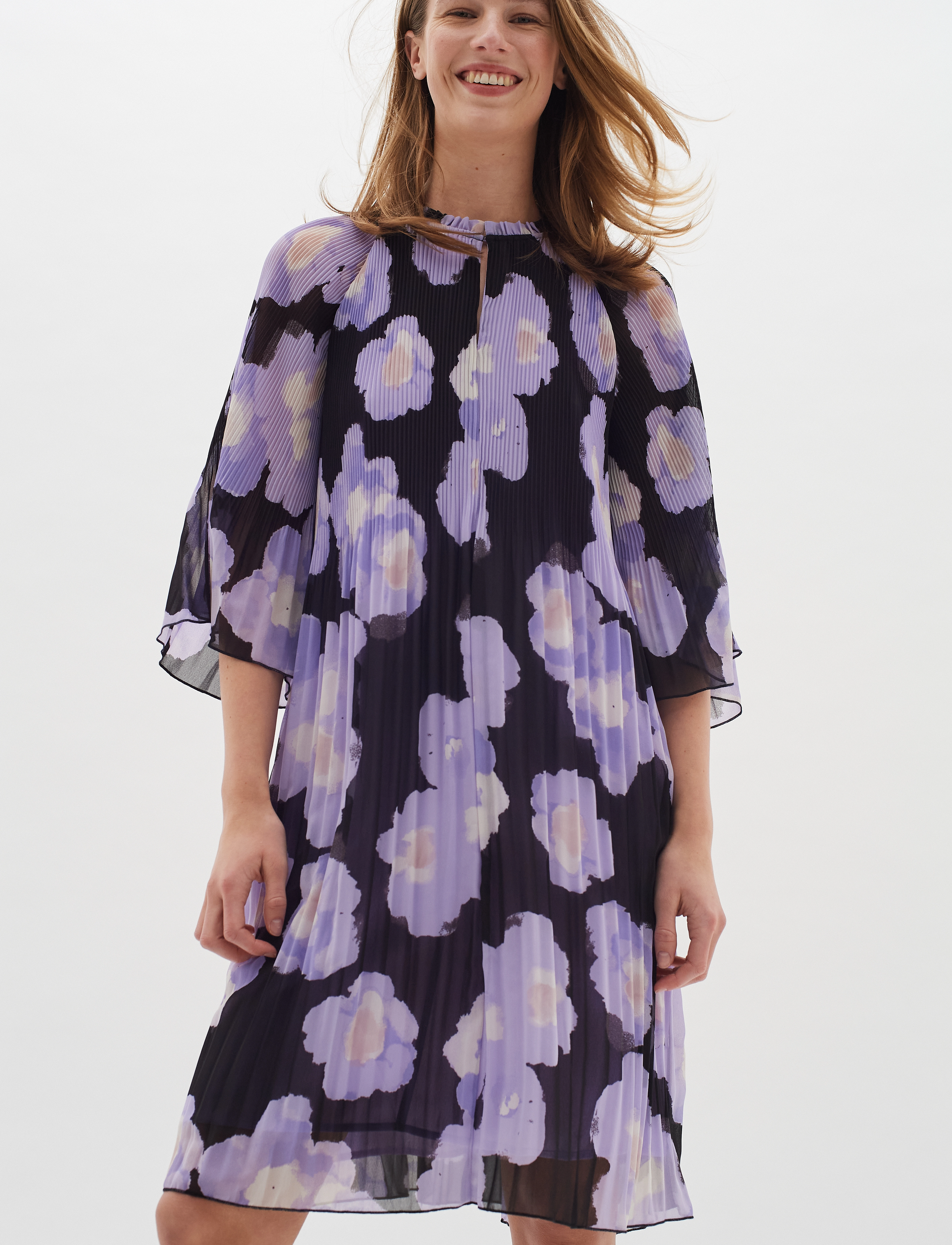 InWear HendraIW Dress - Kjoler - LAVENDER POETIC FLOWER / purple