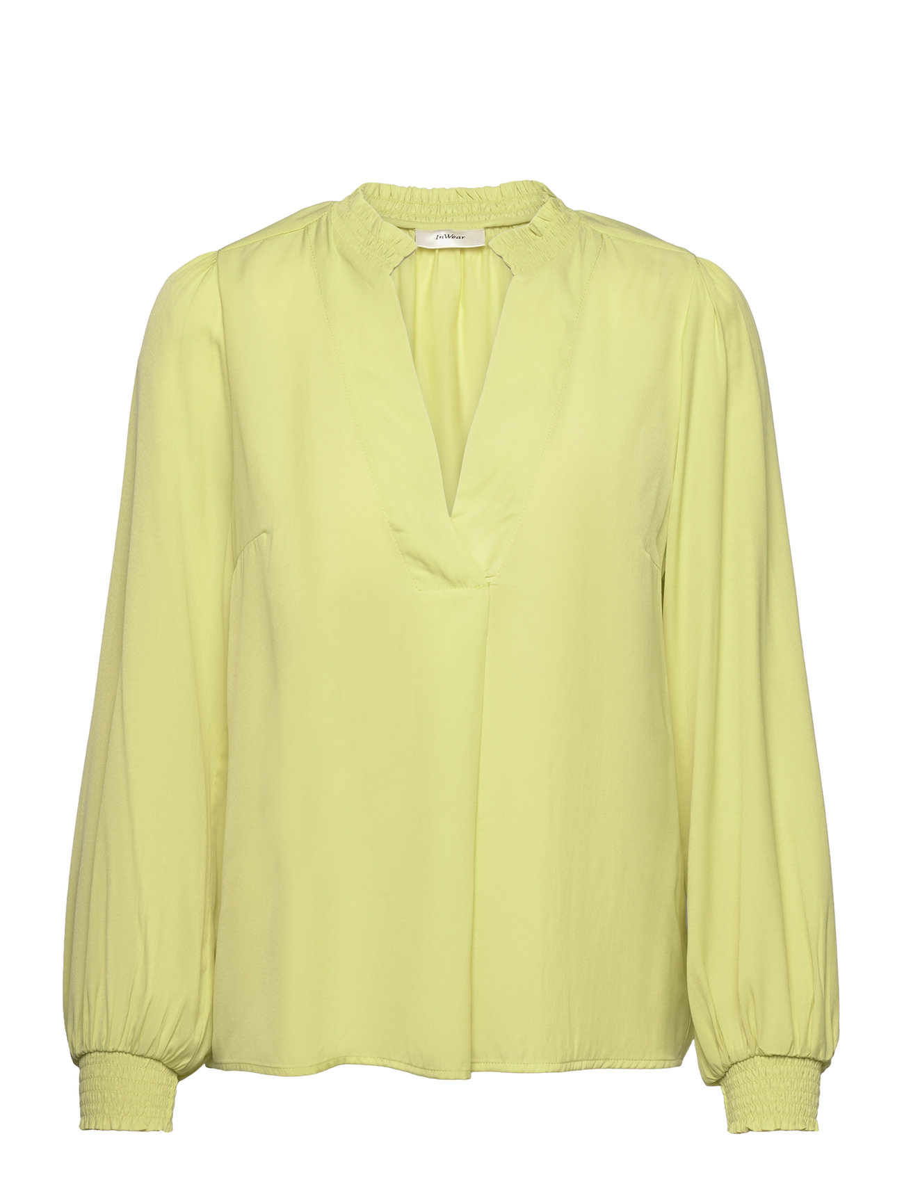 InWear - HuxieIW Blouse - langærmede bluser - lime sorbet - 1