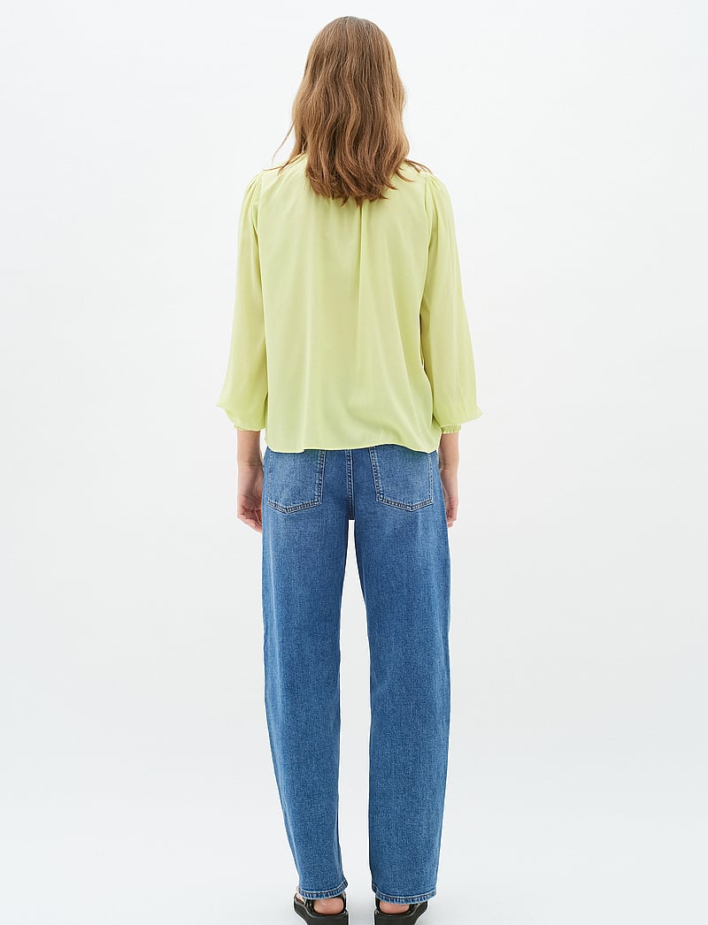 InWear - HuxieIW Blouse - langærmede bluser - lime sorbet - 4