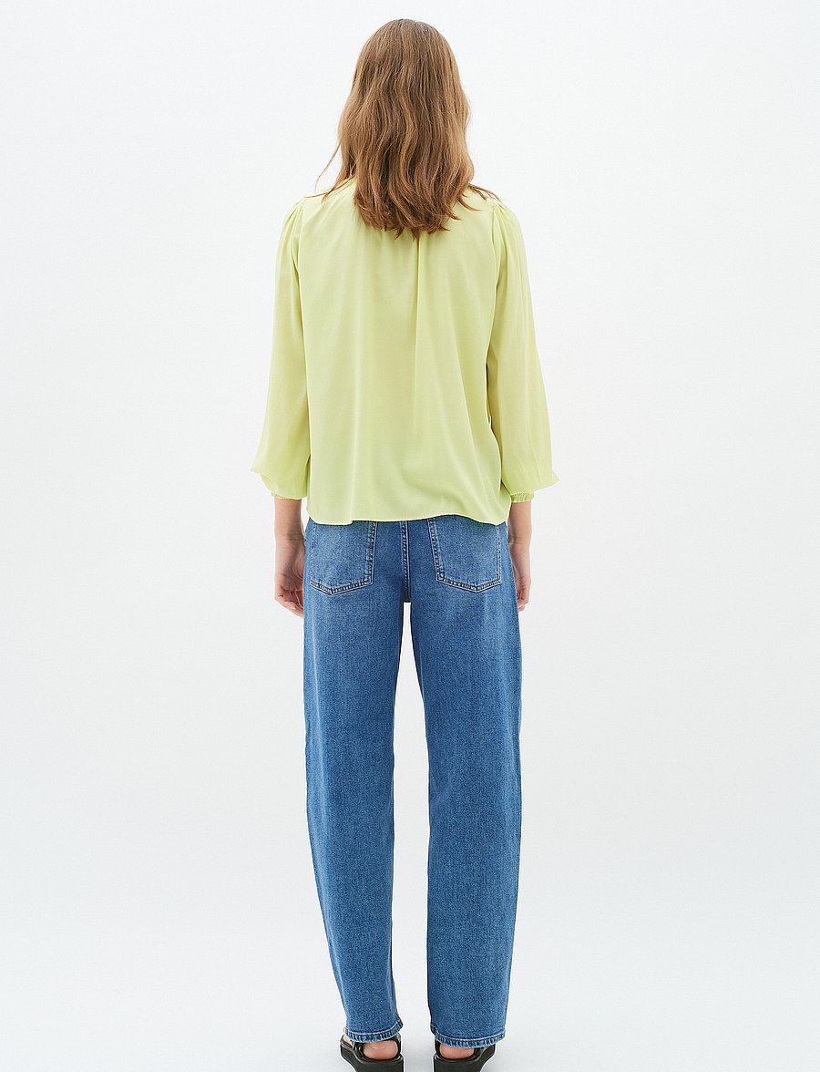 InWear - HuxieIW Blouse - långärmade blusar - lime sorbet - 4
